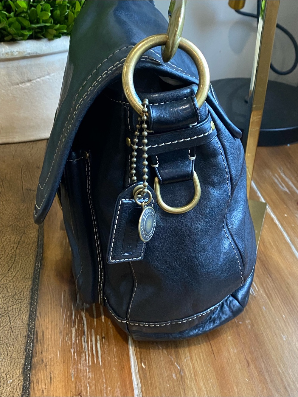 Coach Legacy Ali Y2K Shoulder Bag in Black - Picture 8 of 16